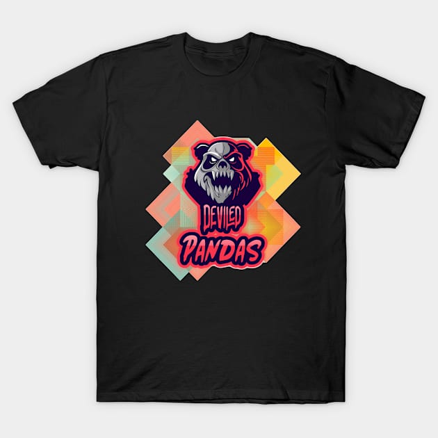 DEVIED PANDAS T-Shirt by joshsmith